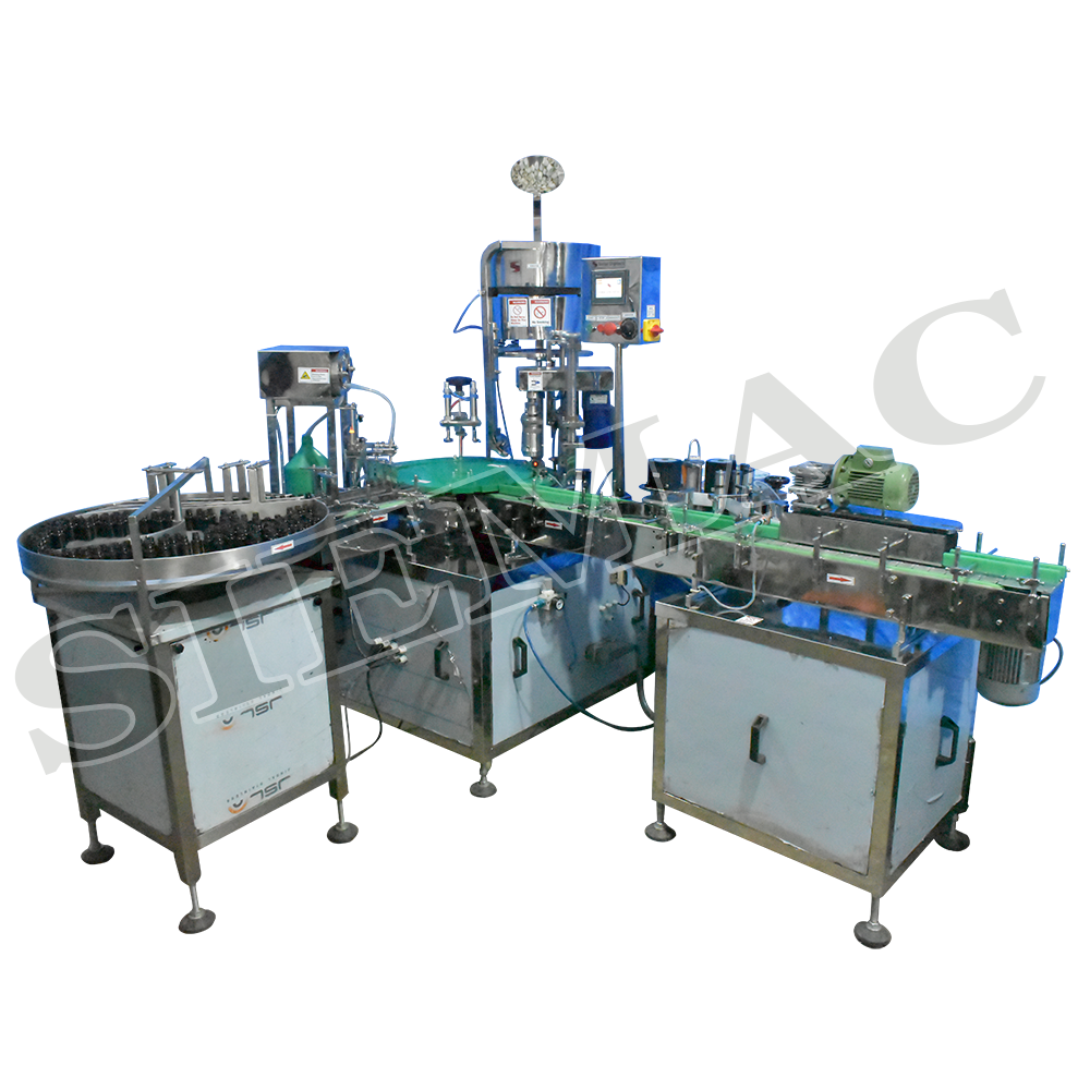 Peristaltic Filling, Capping and Labelling Machine